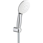 Grohe Tempesta 110 brusersæt med fast holder, 3 sprays, Chrome, 1500mm, 7,4L/min