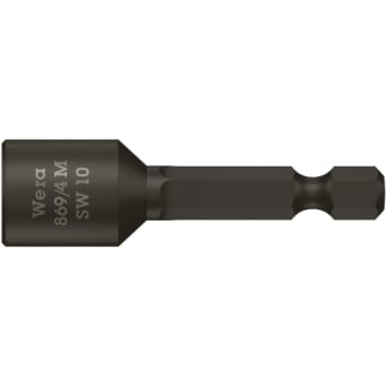 Wera magnettop 869/4 M, 6-kant, 1/4", 13,0 x 50 mm