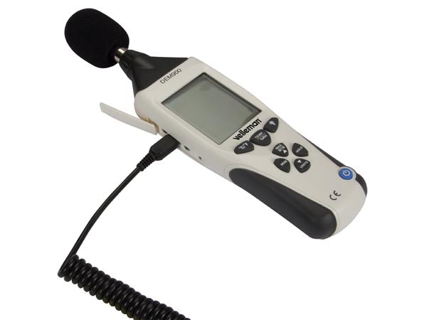 DEM900 digital 5-i-1 miljømeter