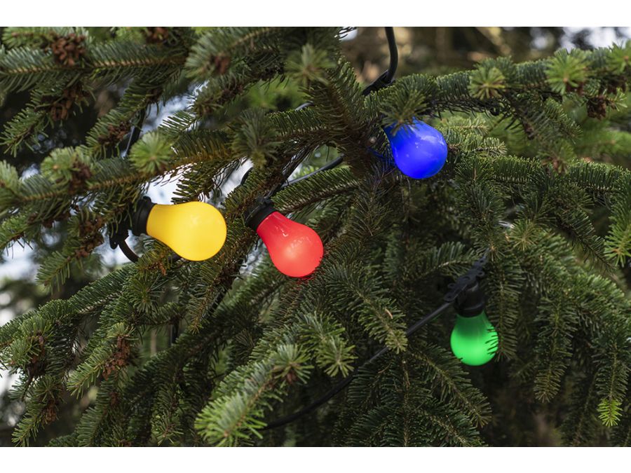 A60 LED partypære - 230Vac / 2W, E27 sokkel, Grøn