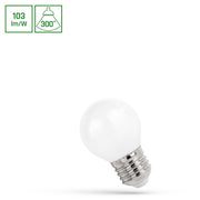 LED Pære G45 E27 230V 4W Kultråd Matteret Spectrum, 400lm, RA80