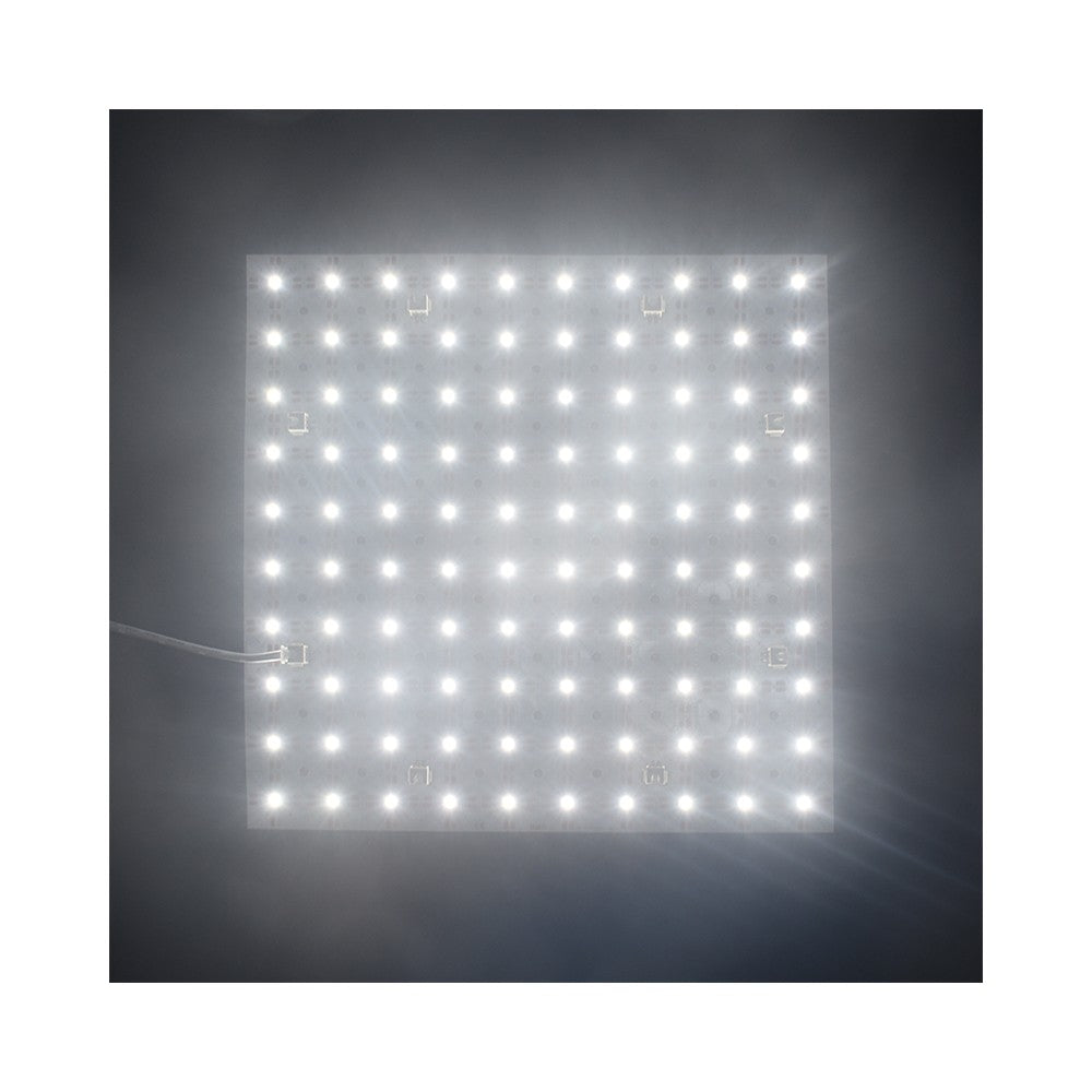 25x25 foldbar LED ark RA94, 12W - IP20, 24V - Varm Hvid - 1100lm/m - 25 meter