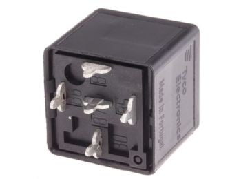 Autorelæ - 12Vdc / 40A, 1 x skifte, printben (SPDT)