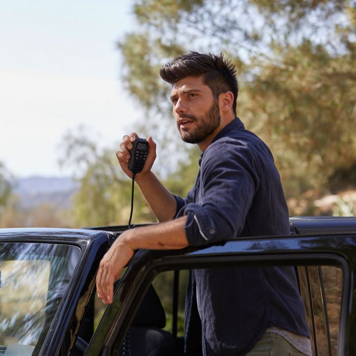 M5 - Walkie-talkie (27MHz) m. display-mikrofon