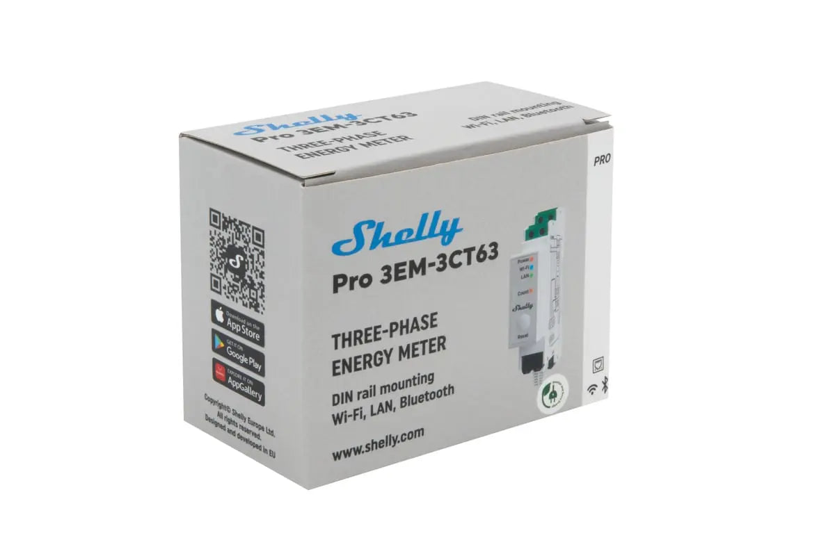 Shelly Pro 3EM CT63