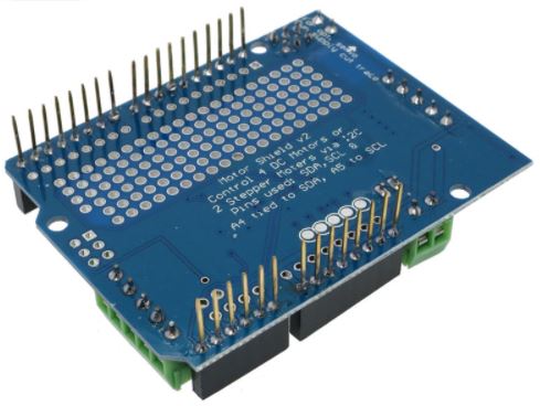 Motor/Stepper/Servo shield til Arduino® - v2.0 (TB6612)