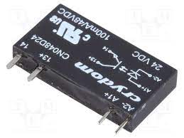Solid state relæ - 15-30Vdc, 0-48VDV / 0,1A