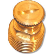 1/4" Messing luftskrue almindelig