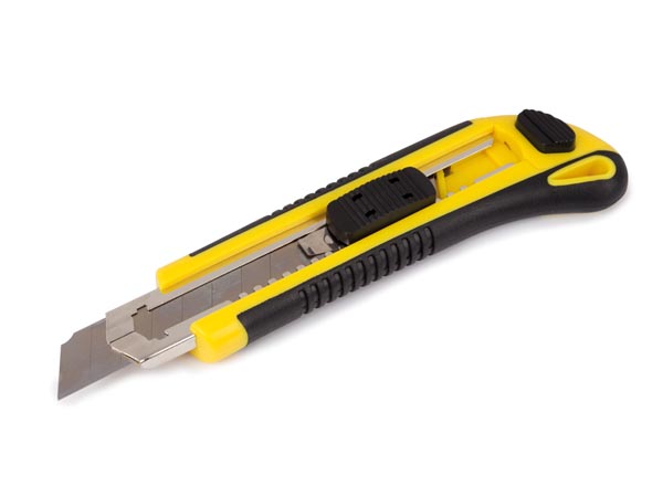 Hobbykniv m. automatisk bladskifter - 18mm blade