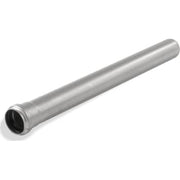 50 x 150 mm Rør med muffe rustfri afløb AISI304 ACO