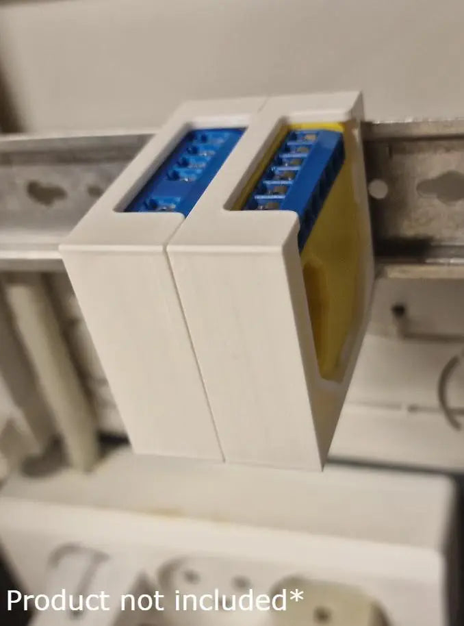 Shelly - DIN-skinne adapter til Gen1 enheder (Shelly RGBW 2 og Shelly Dimmer 2)