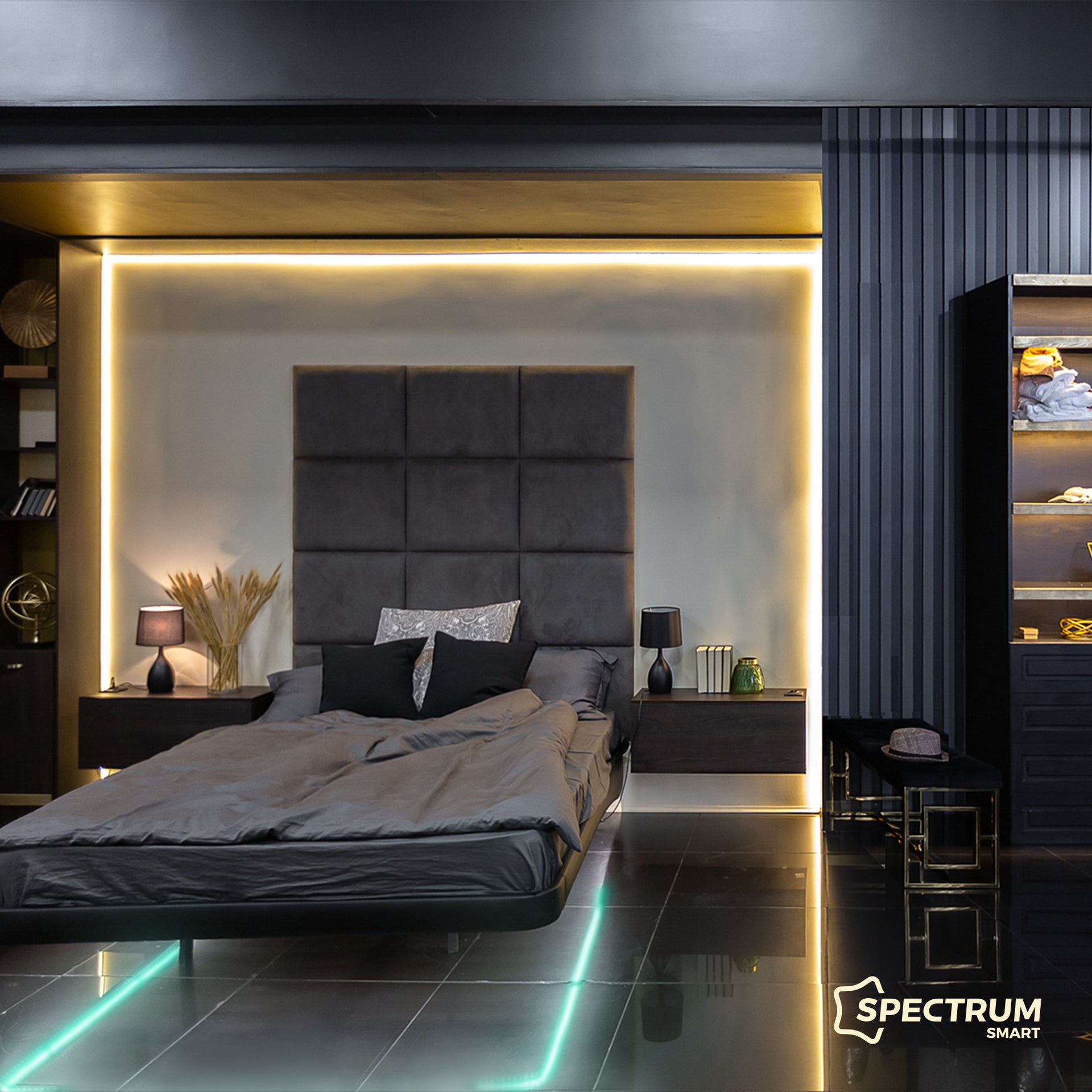 LED bånd 5 meter med RGBW, Dæmpning og WI-FI