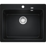 BLANCO NAYA 6 UX køkkenvask 61,5x51 cm SILGRANIT® sort