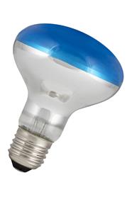 R80 Filament LED spotpære - 4W / 230V, E27, BLÅ