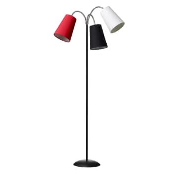 Gulvlampe Salsa Sort Med R-S-H Skærme