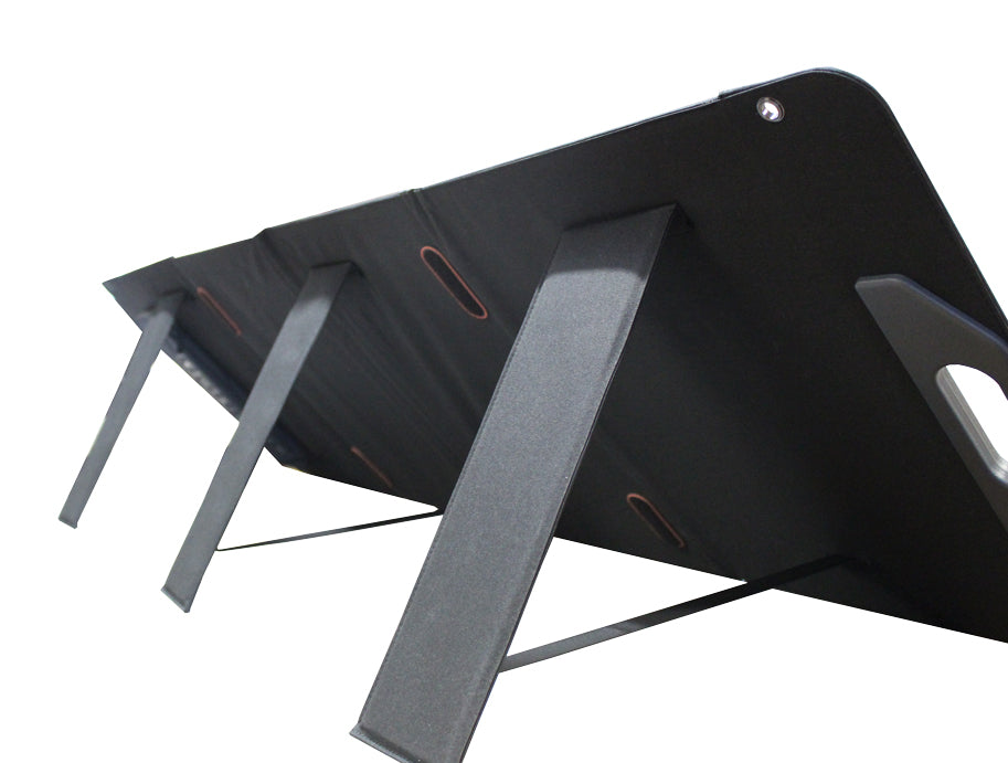 Foldbar monokrystallinsk solpanel - 18V / 100W (IP67)