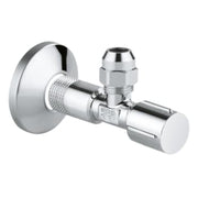Grohe vinkelventil 1/2" med riflet gevind