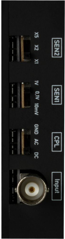 Mini digital oscilloskop - 0-200 KHz, 1 MSa/s, Sort