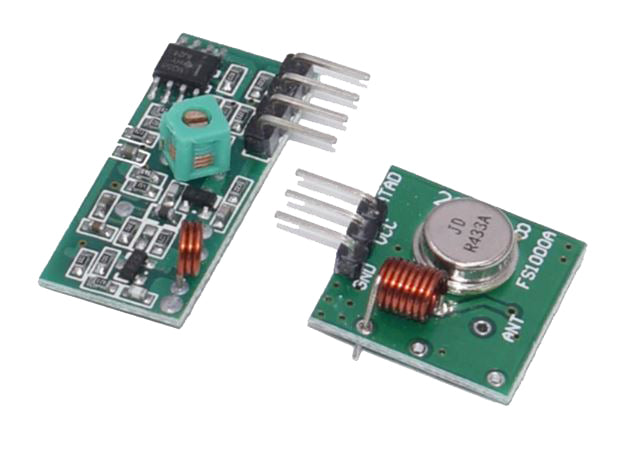 433Mhz trådløs sender/modtager link kit til Arduino/ARM/MCU