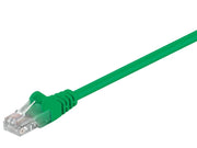 UTP netværkskabel - CAT6, 2xRJ45, Grøn (2m)