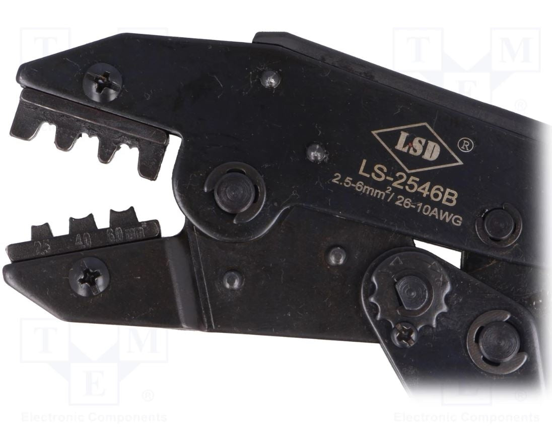 Krimptang til solcelle kabelstik - 14-10AWG (2,5-6mm²)