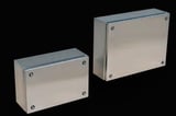 KT 600Bx300Hx120D AISI 304 klemkasse m hængslet låg