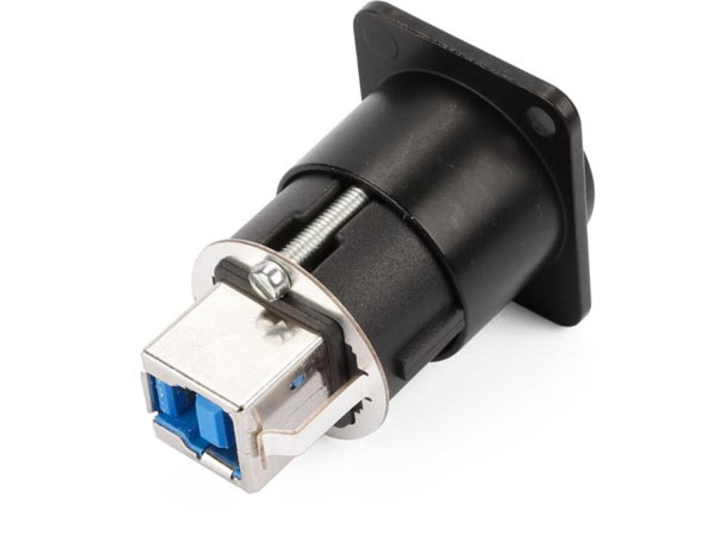 Neutrik - Reversibel USB 3.0 gender changer, A og B, Sort