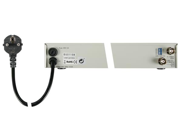 S/H projektilkamera - Zoom, IR natlys 50m, 230V (IP68)