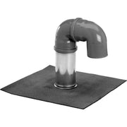 Kabelgennemføring Ø75x250 mm, stål/SBS, med 2 plastbøjninger