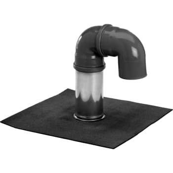 Kabelgennemføring Ø75x250 mm, stål/SBS, med 2 plastbøjninger