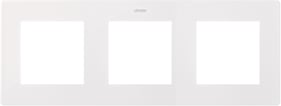 Simon 24 Harmonie ramme 3 modul hvid