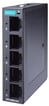 Moxa Kompakt 5-port Ethernet switch 10/100M QoS og BSP EDS-2005-ELP