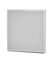 60x60 LED panel i ramme - 40W, indbygget i hvid ramme, til direkte montering