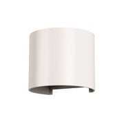 V-Tac 5W LED udendørs væglampe - Justerbar spredning, hvid, IP65, inkl. lyskilde (erstatter 50W)