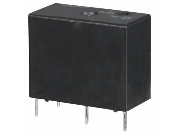 Miniature relæ - 24VDC / 5A, 1 x skifte (20x10x16mm)