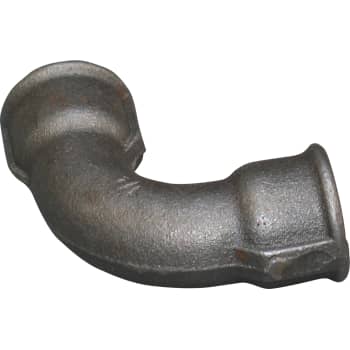 3/4" Sort bøjning 90° muffe/muffe