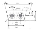 ASI-Bus 2X1,5 TPE sort T500