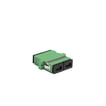 SC / APC samleled duplex OS2 grøn