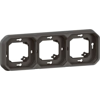 PLEXO 55 IP55 montageramme for planforsænket 6 modul antracit