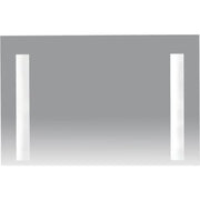 ARTE spejl 90 x 65 cm med lys, ip44 2x13w, 2 vertikale lysfelter
