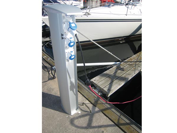 CEE adapterkabel - CEE han til Pin-Earth hun, 3G2.5 (40cm)