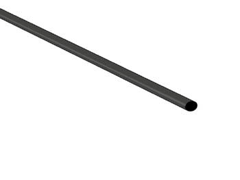 Krympeflex 2:1 - Ø1,6mm SORT (1,2m)