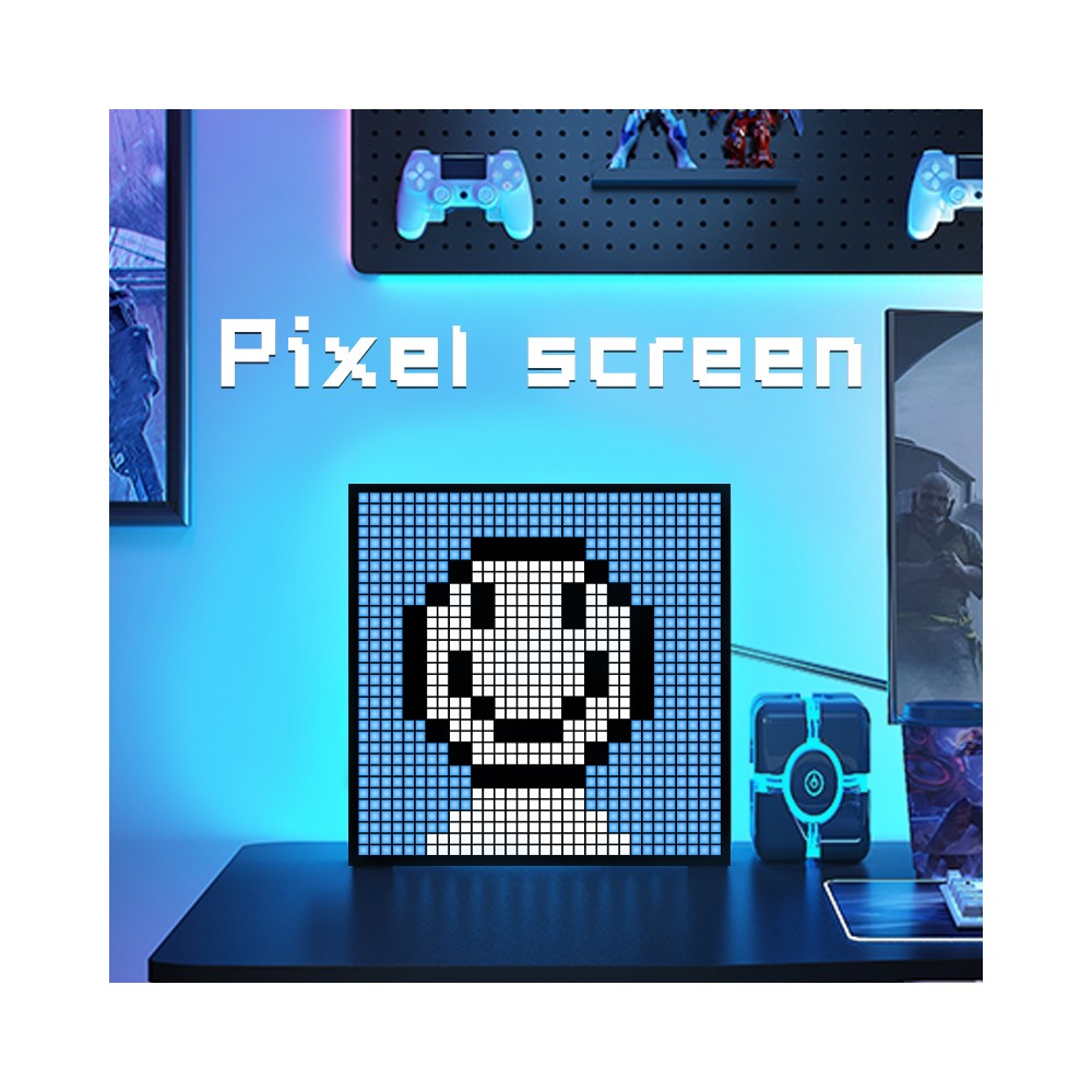 32x32 Pixel Bluetooth LED Display med 10W Effekt og 5V USB Input - Perfekt til brugervenlig visning og tilslutning.