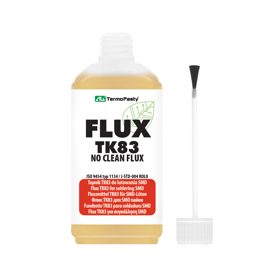 TK83 Loddevand, medium aktiv flus - Harpiksbaseret (100ml)