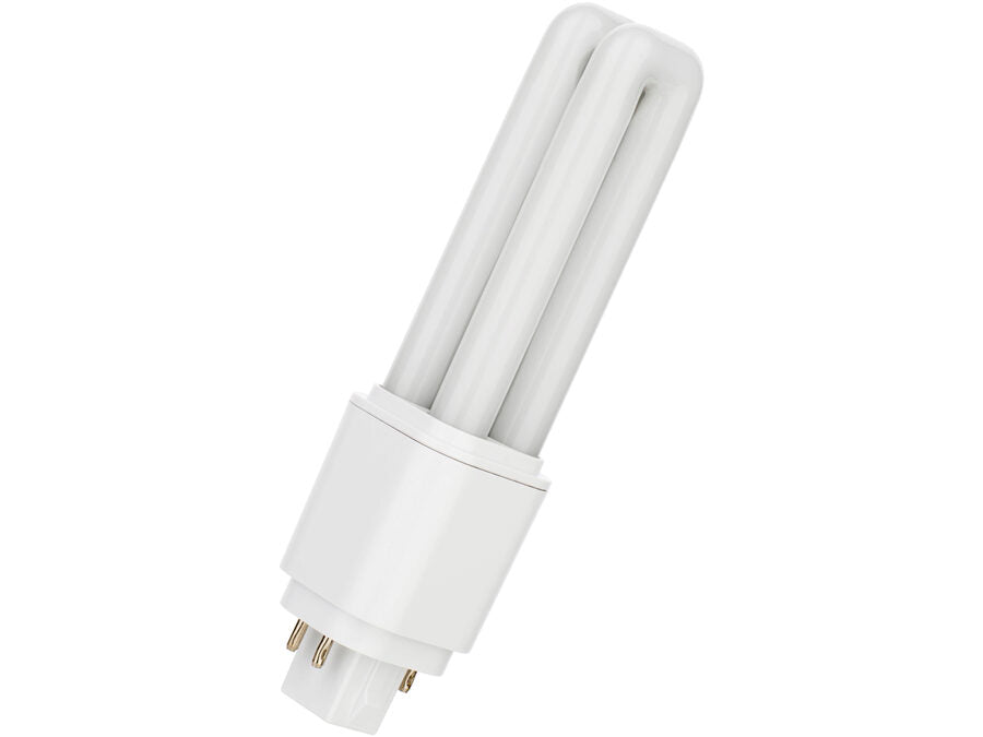 LED PL kompaktrør - 6W (18W), GX24q, AC (830)