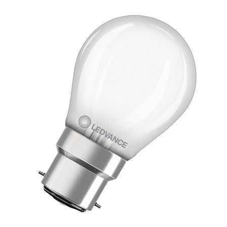 LEDVANCE LED krone mat 470lm 4,8W/827 (60W) B22d dæmpbar