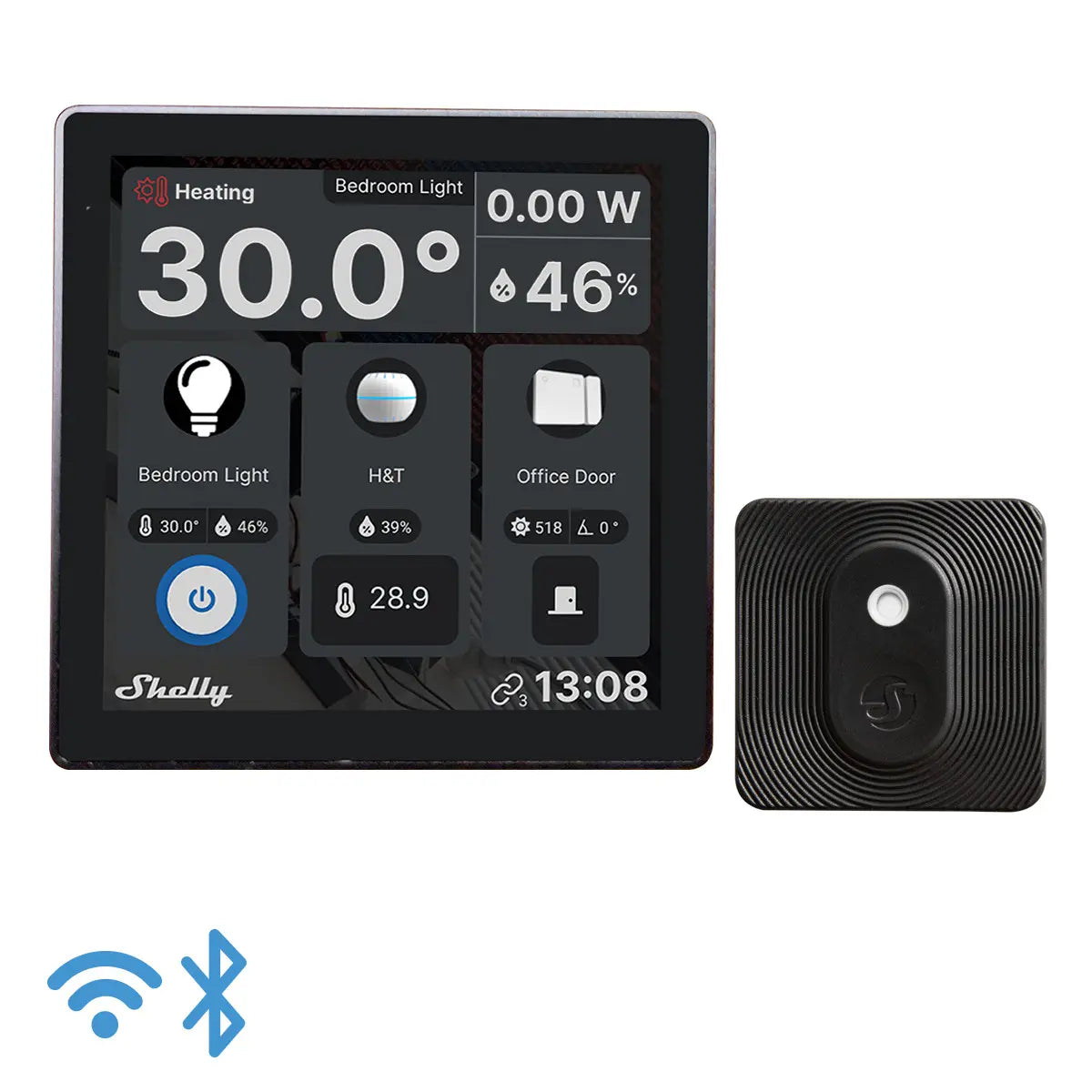 Shelly Wall Display Black + BLU H&T Black