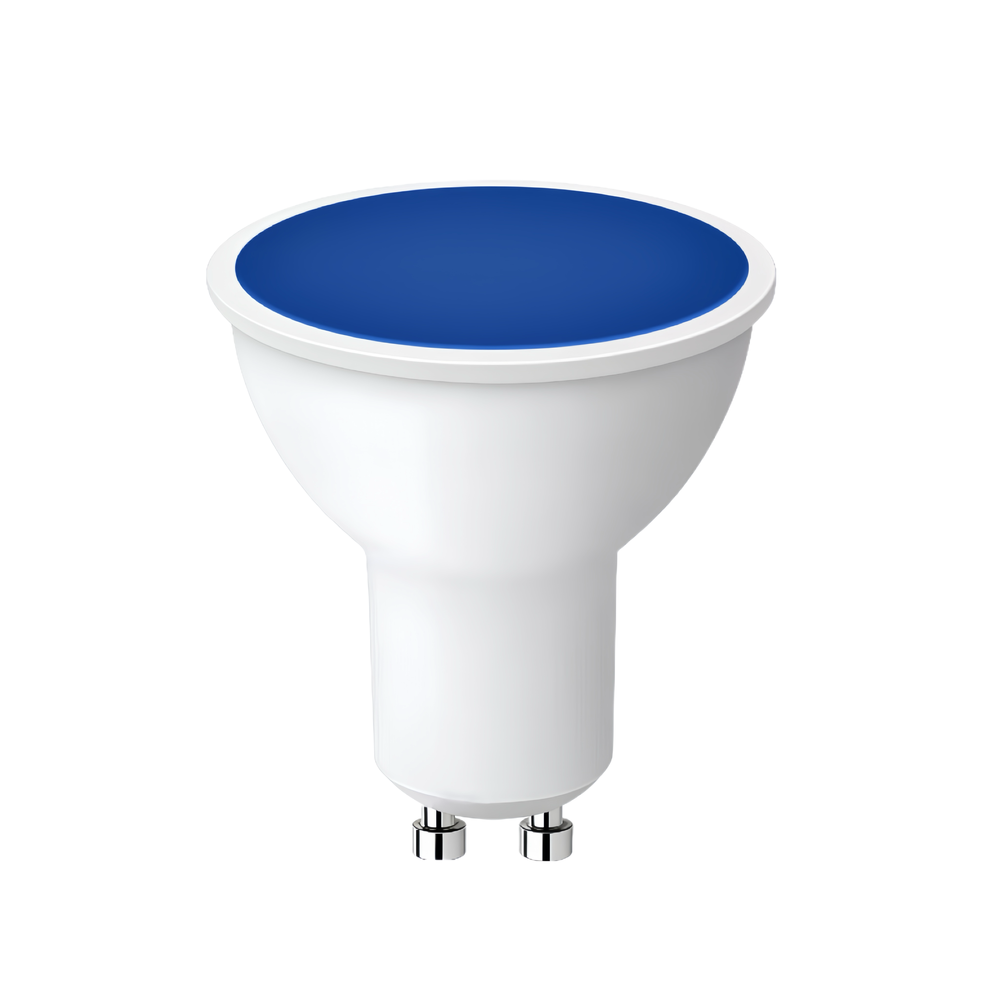 LEDlife 5W Blå LED spot - 230V, GU10 Fatning - Energibesparende og stilfuld belysning til dit hjem.