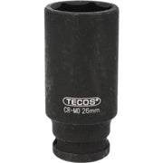 Tecos krafttop, 1/2", lang, 26 mm