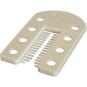 Fixbrik afstandsbrik, 75x45x4mm, hvid, 300stk.